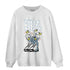 Blue Grey 13s Sweatshirt Match Bee Sneaker - NastyJamz