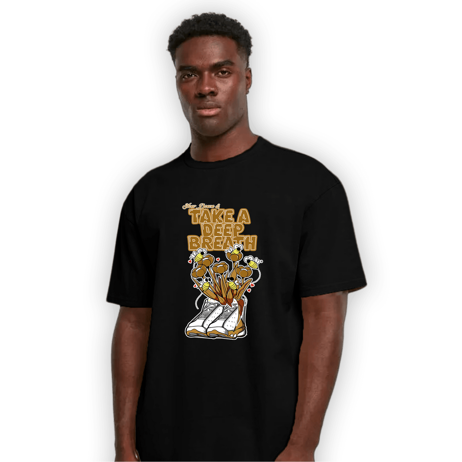 Wheat 13s T Shirt Match Bee Sneaker - NastyJamz