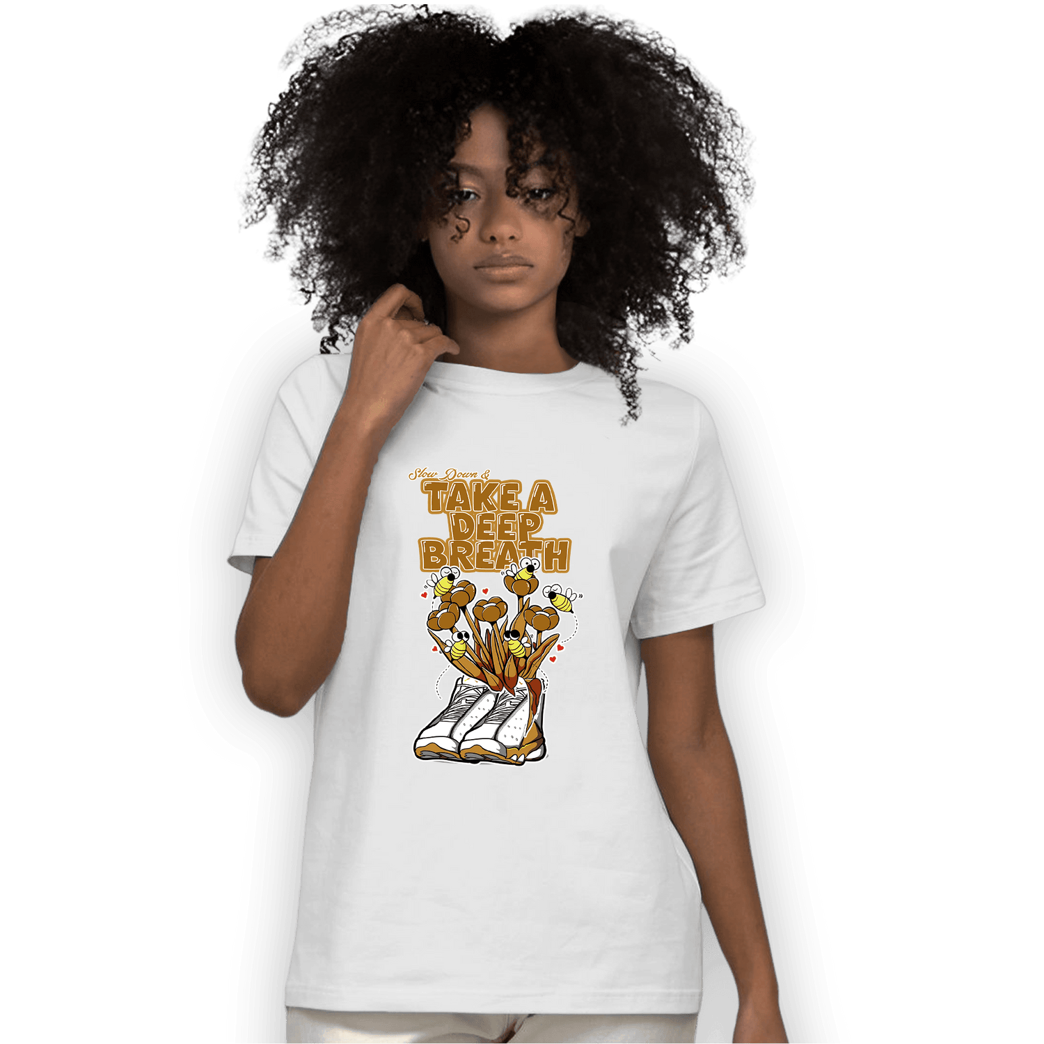 Wheat 13s T Shirt Match Bee Sneaker - NastyJamz