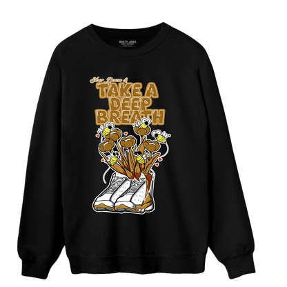 Wheat 13s Sweatshirt Match Bee Sneaker - NastyJamz