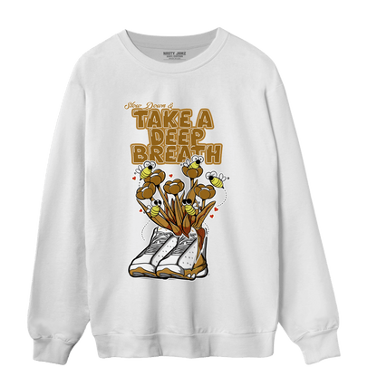 Wheat 13s Sweatshirt Match Bee Sneaker - NastyJamz