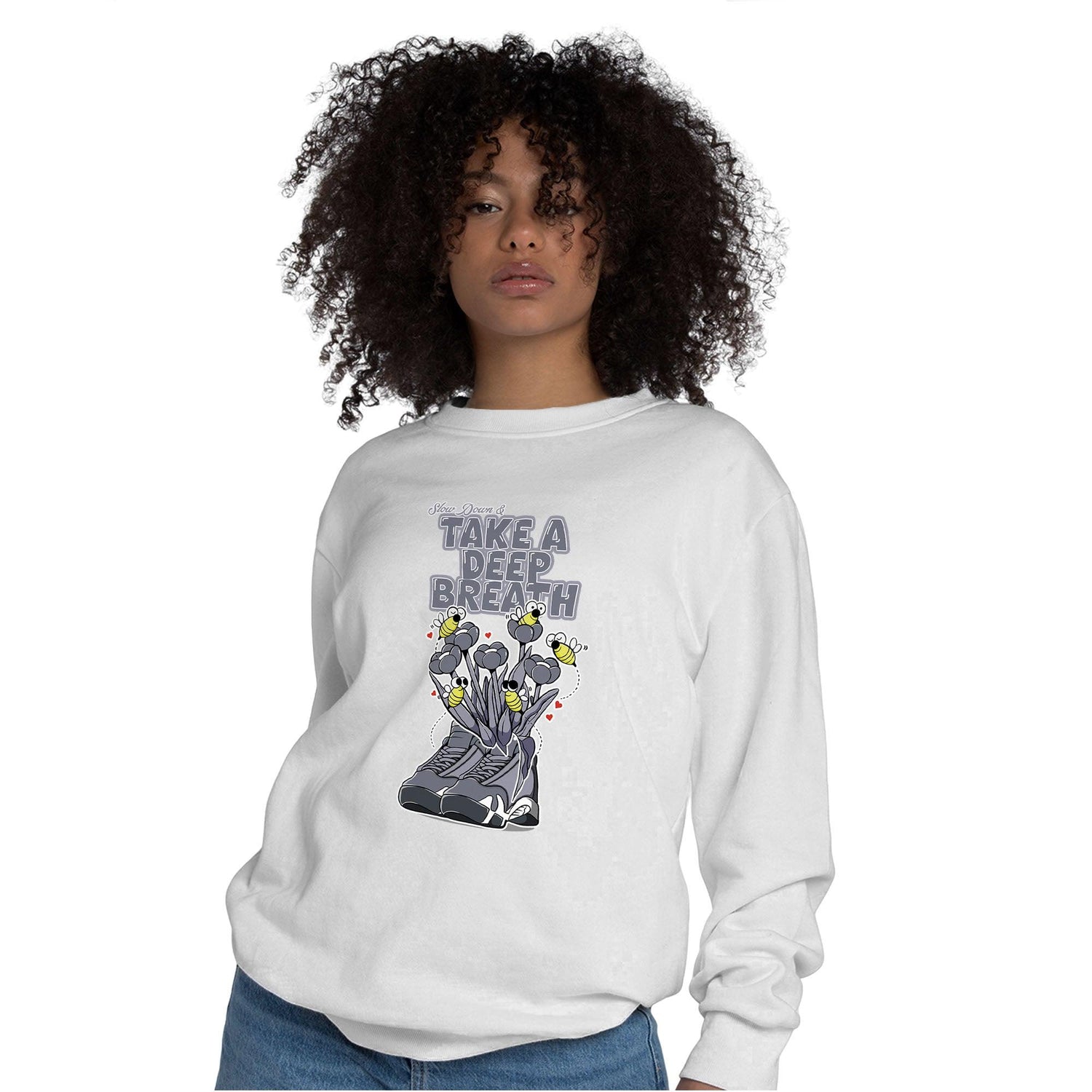 Stealth 14s Sweatshirt Match Bee Sneaker - NastyJamz
