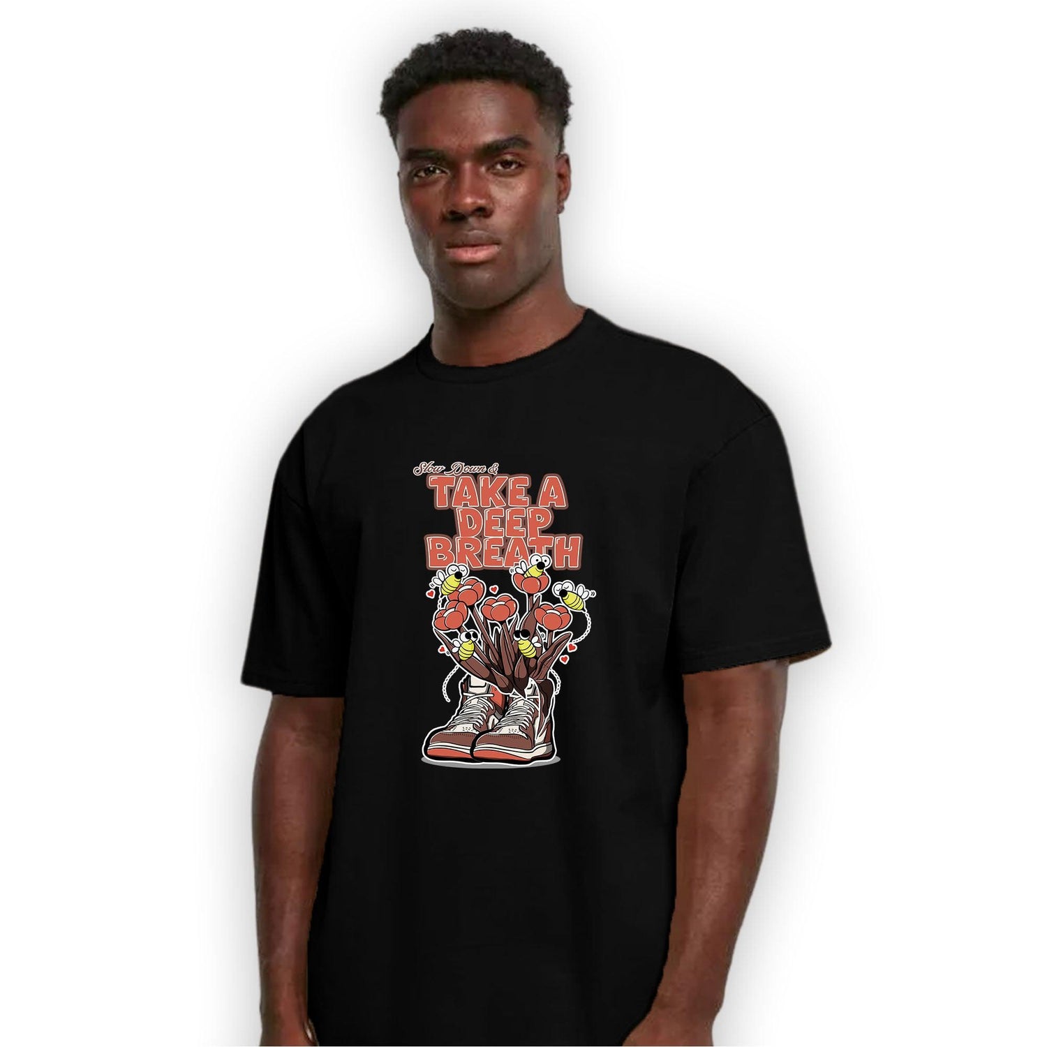 High OG Dusted Clay 1s T Shirt Match Bee Sneaker - NastyJamz