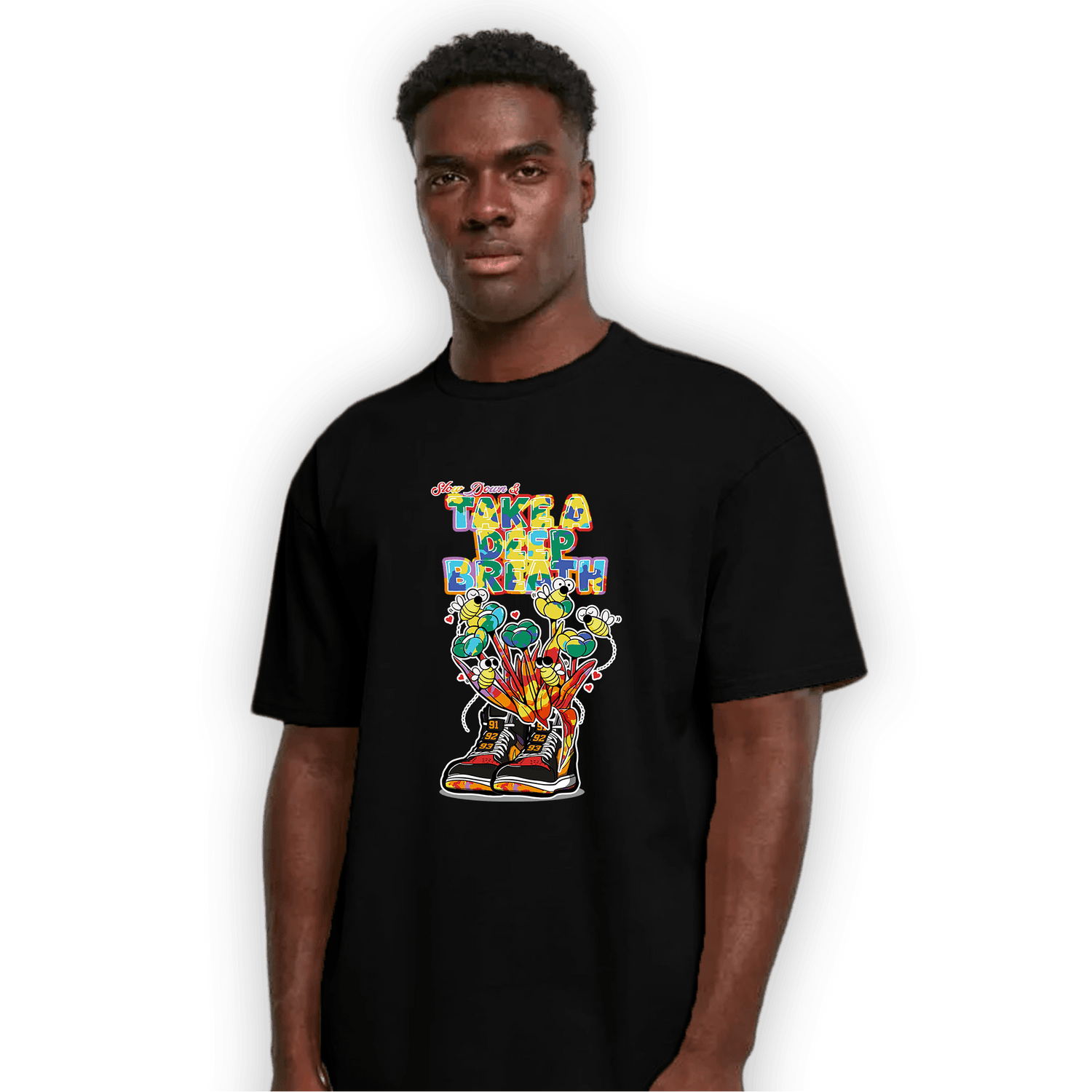 Mid GS Six Championships 1s T Shirt Match Bee Sneaker - NastyJamz