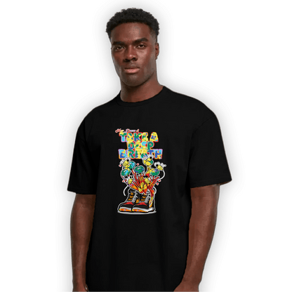 Mid GS Six Championships 1s T Shirt Match Bee Sneaker - NastyJamz