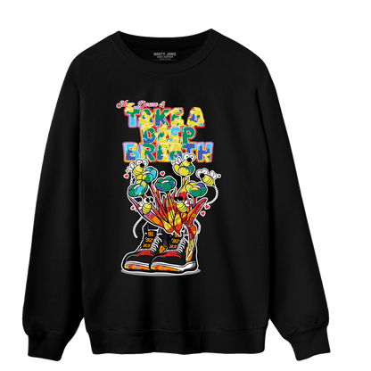 Mid GS Six Championships 1s Sweatshirt Match Bee Sneaker - NastyJamz