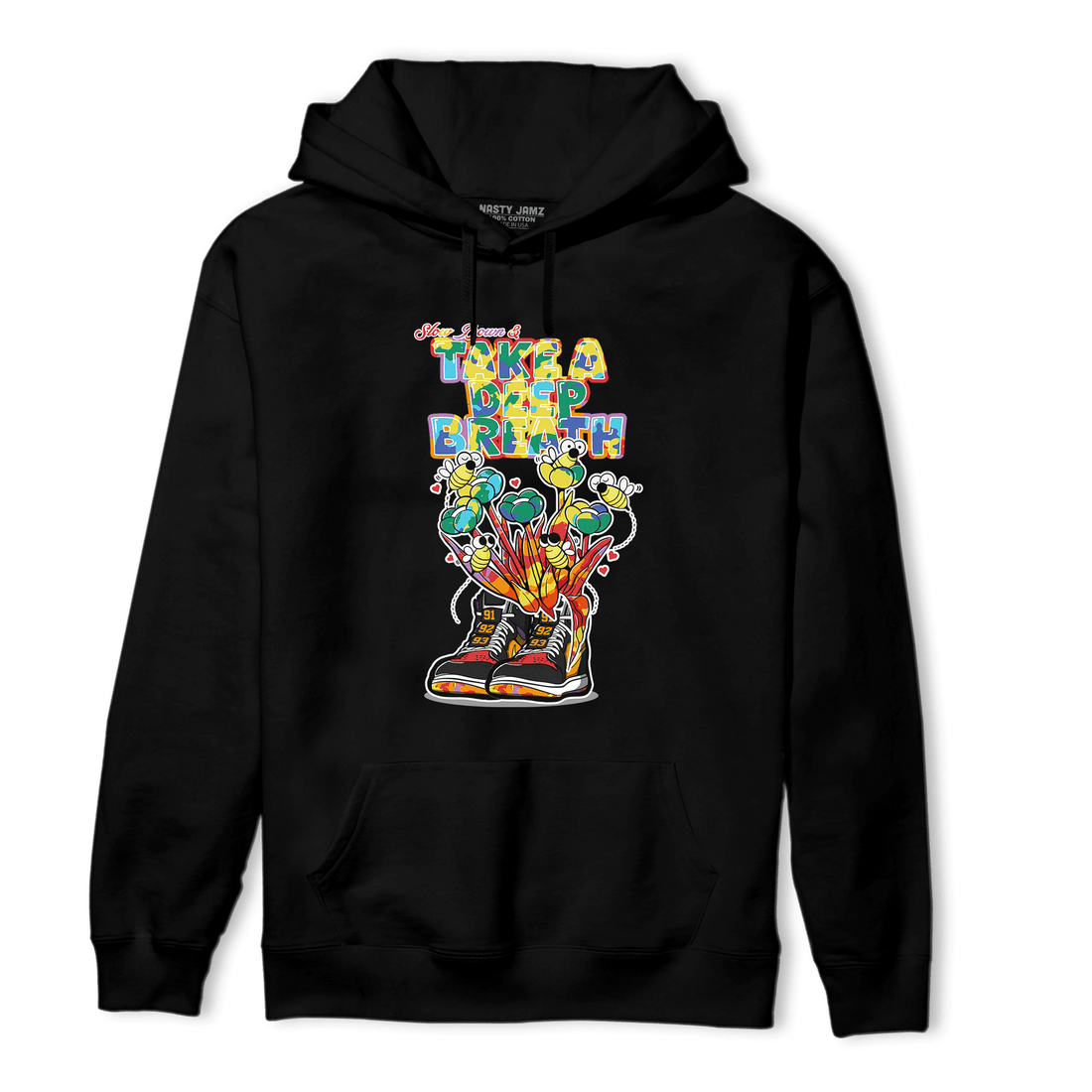 Mid GS Six Championships 1s Hoodie Match Bee Sneaker - NastyJamz
