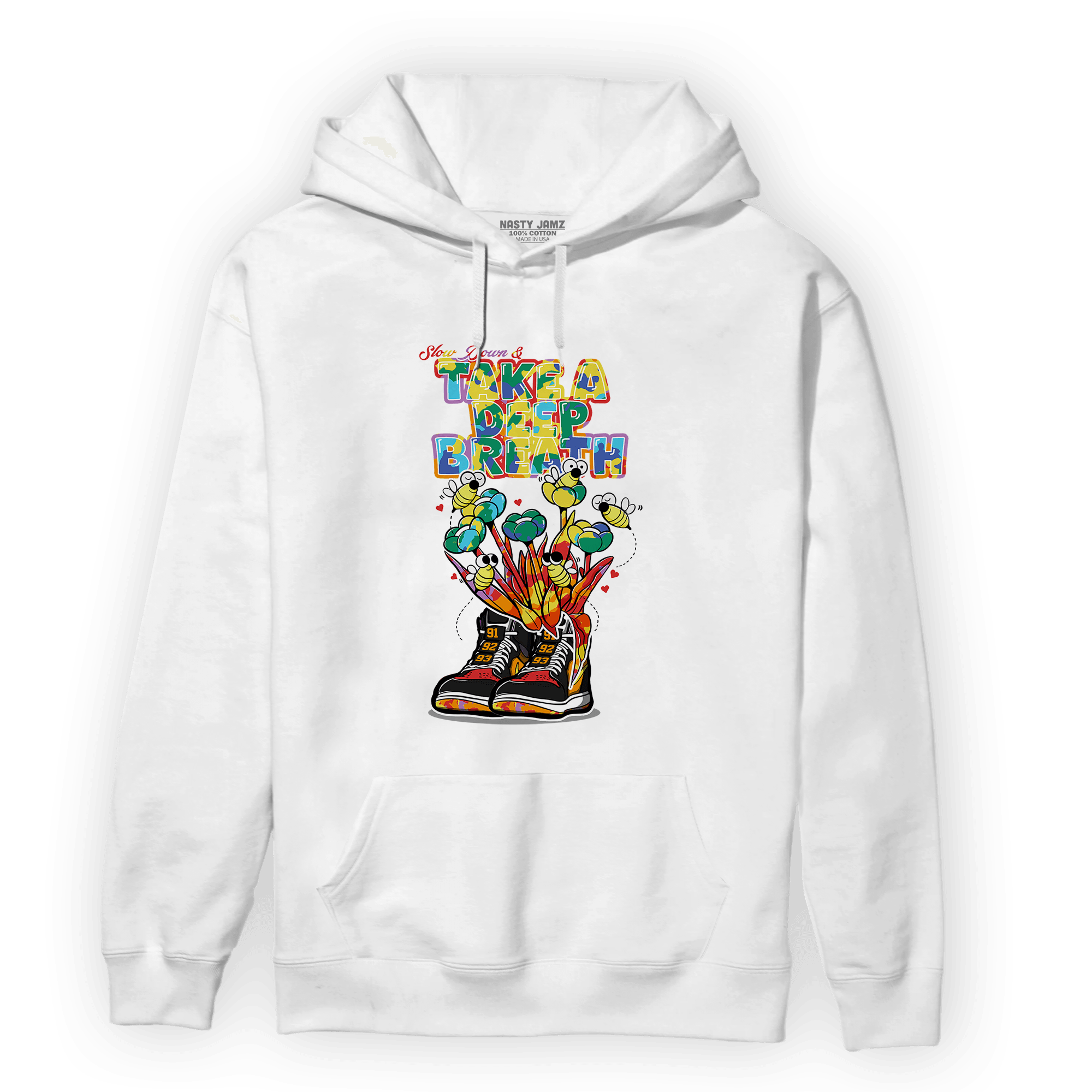Mid GS Six Championships 1s Hoodie Match Bee Sneaker - NastyJamz