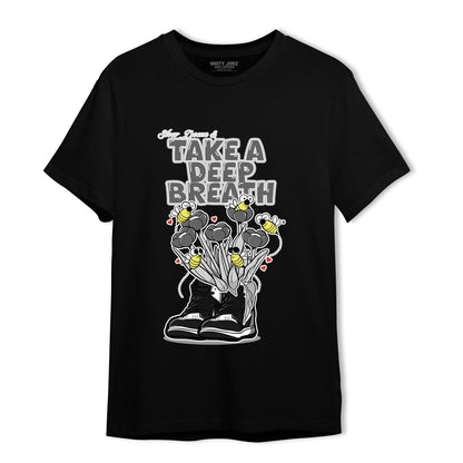 Retro High OG Black White 1s T Shirt Match Bee Sneaker - NastyJamz