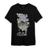 Retro High OG Black White 1s T Shirt Match Bee Sneaker - NastyJamz
