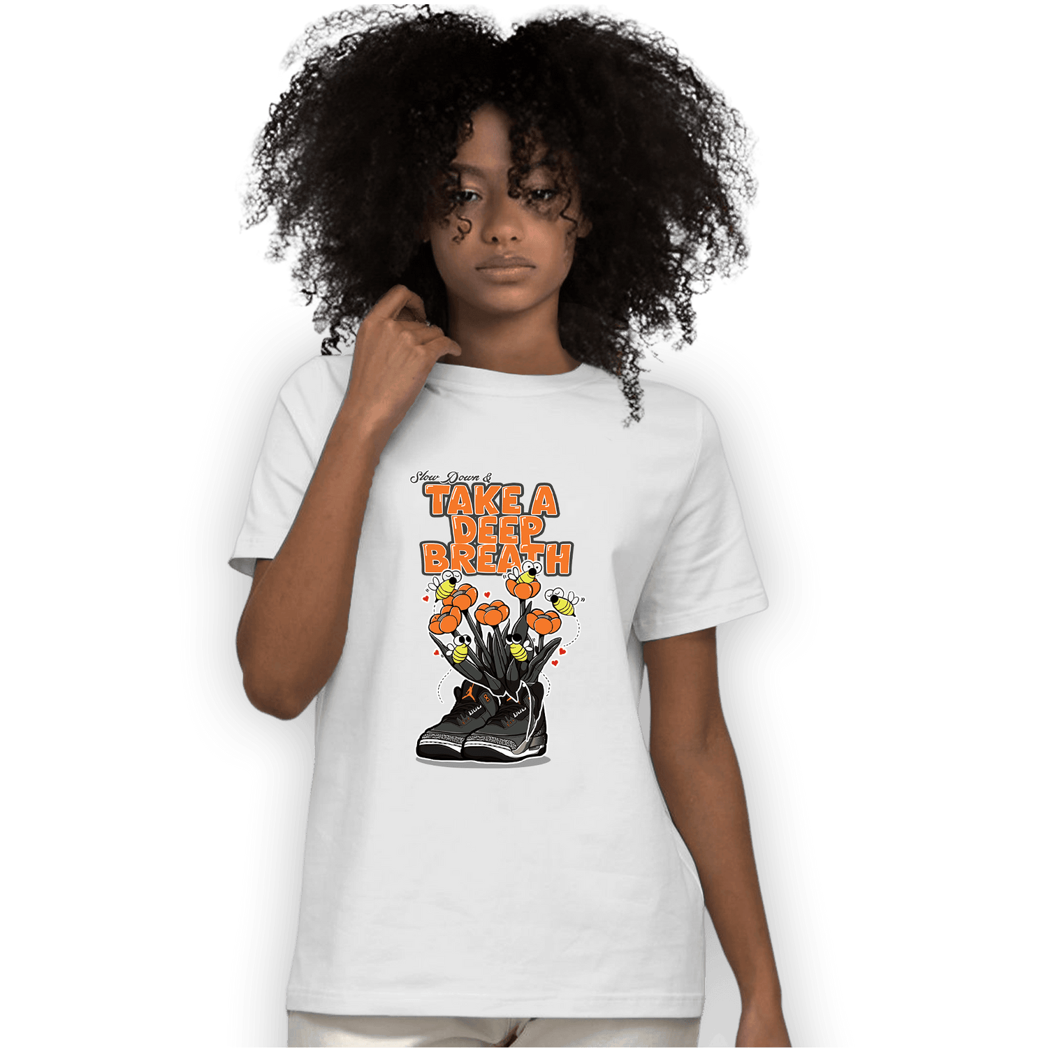 Fear Pack 3s T Shirt Match Bee Sneaker - NastyJamz