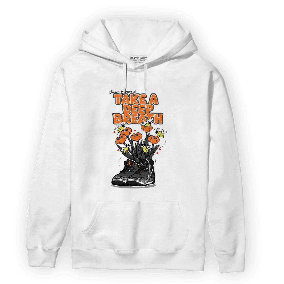 Fear Pack 3s Hoodie Match Bee Sneaker - NastyJamz