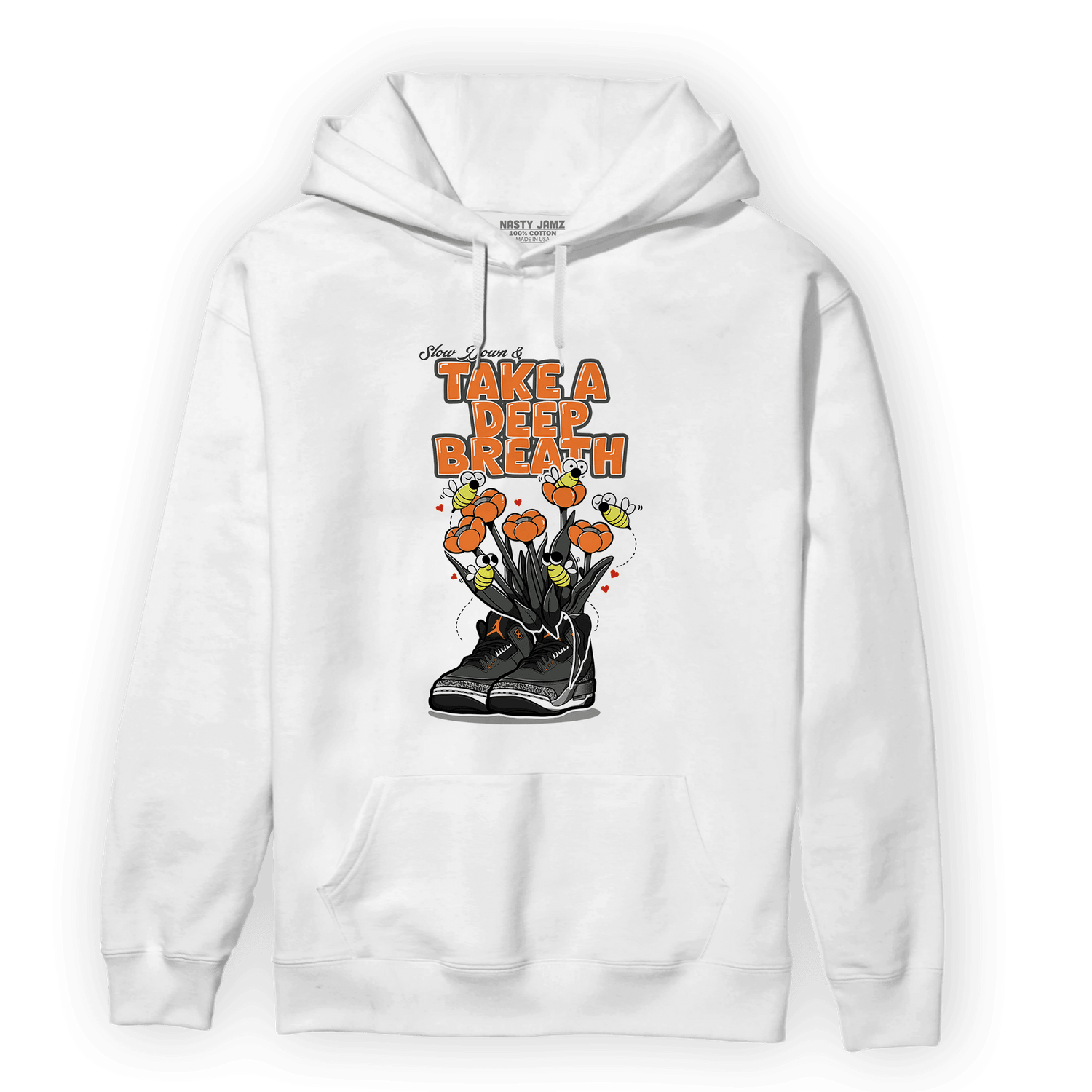 Fear Pack 3s Hoodie Match Bee Sneaker - NastyJamz