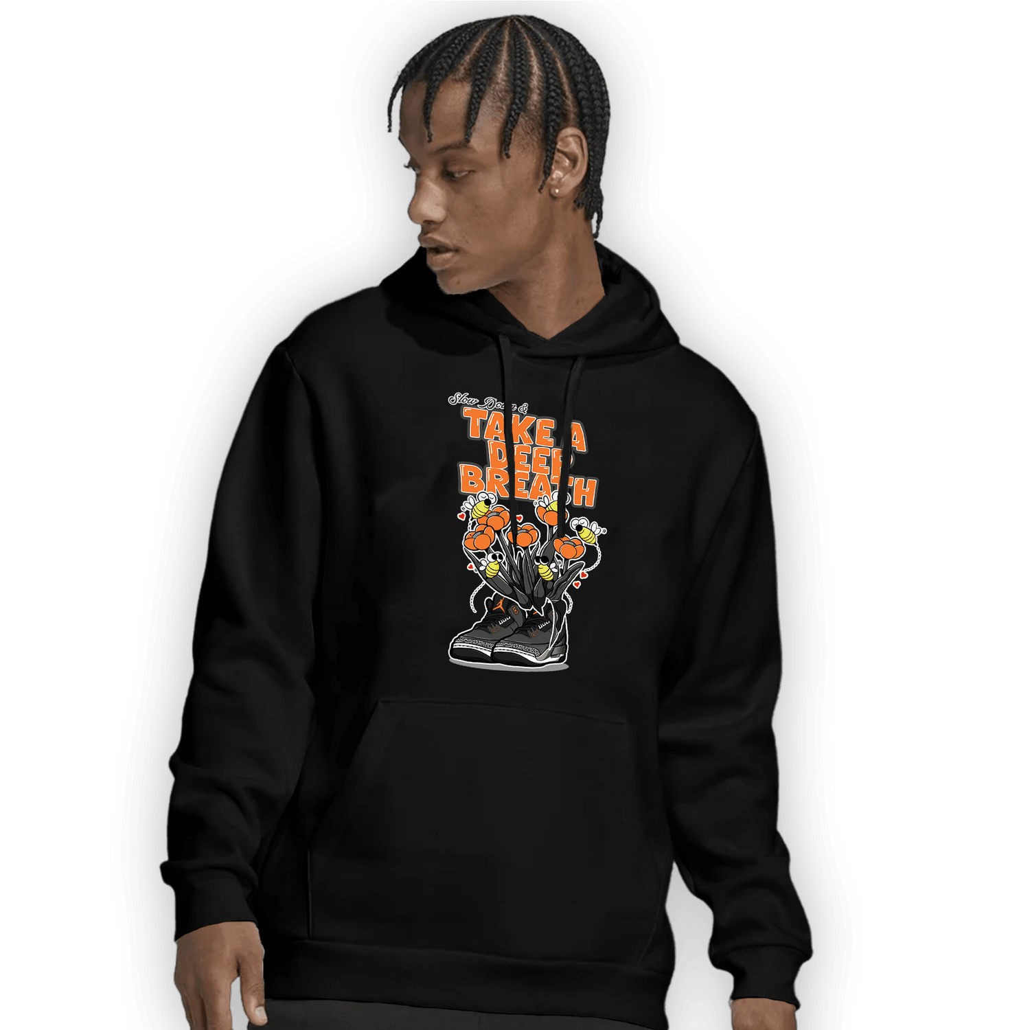 Fear Pack 3s Hoodie Match Bee Sneaker - NastyJamz