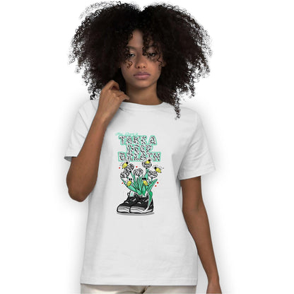 Green Glow 3s T Shirt Match Bee Sneaker - NastyJamz