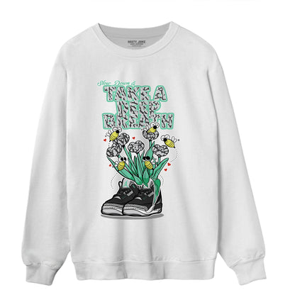 Green Glow 3s Sweatshirt Match Bee Sneaker - NastyJamz