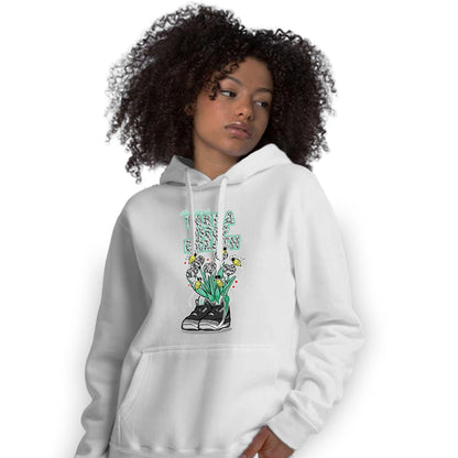 Green Glow 3s Hoodie Match Bee Sneaker - NastyJamz