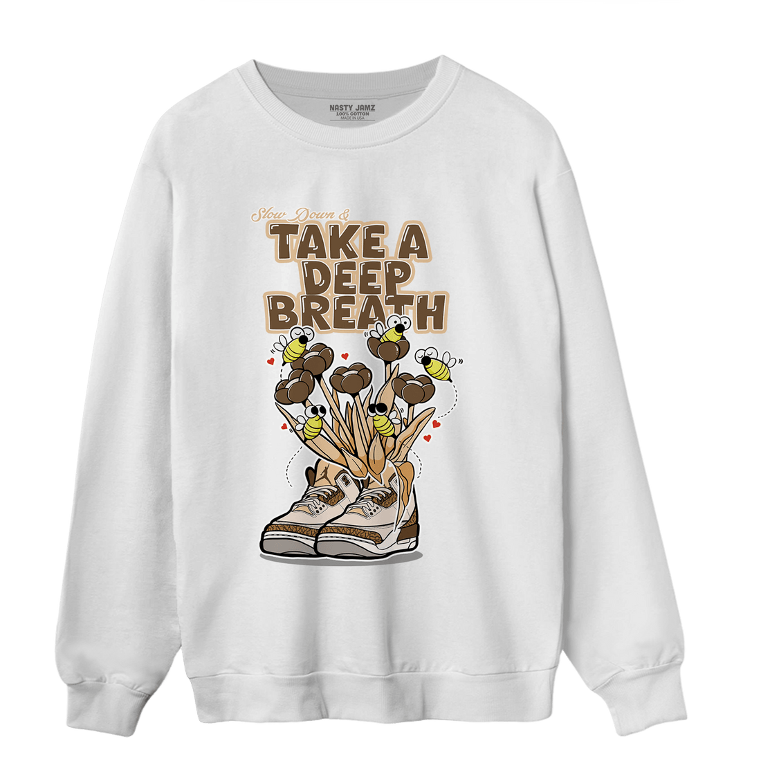 Palomino 3s Sweatshirt Match Bee Sneaker - NastyJamz
