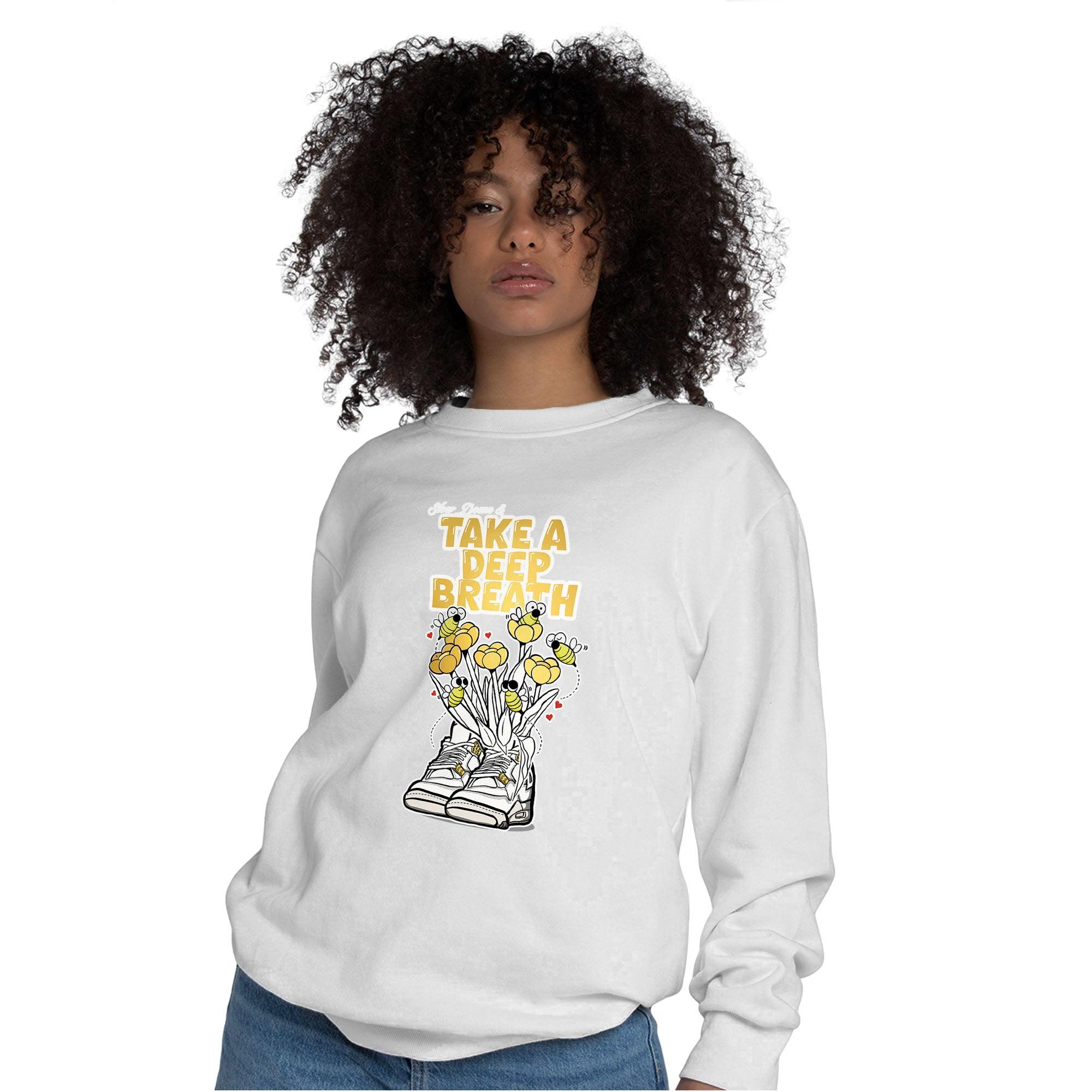 Sail 4s Sweatshirt Match Bee Sneaker - NastyJamz