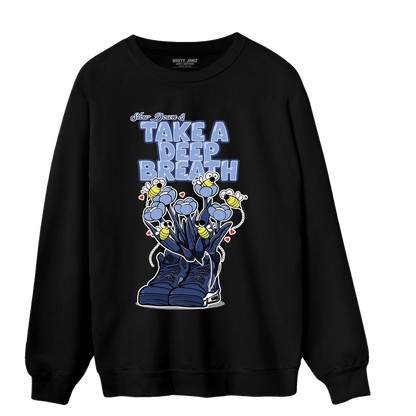 Midnight Navy 5s Sweatshirt Match Bee Sneaker - NastyJamz