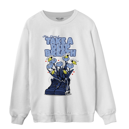Midnight Navy 5s Sweatshirt Match Bee Sneaker - NastyJamz
