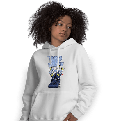 Midnight Navy 5s Hoodie Match Bee Sneaker - NastyJamz
