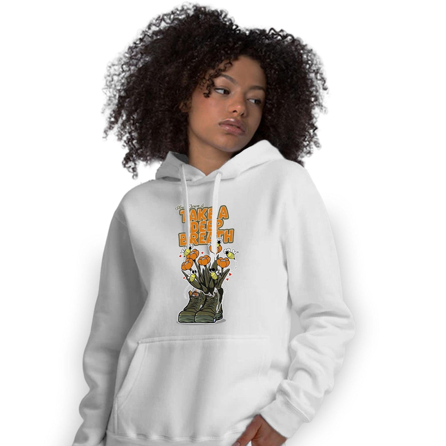 Olive 5s Hoodie Match Bee Sneaker - NastyJamz