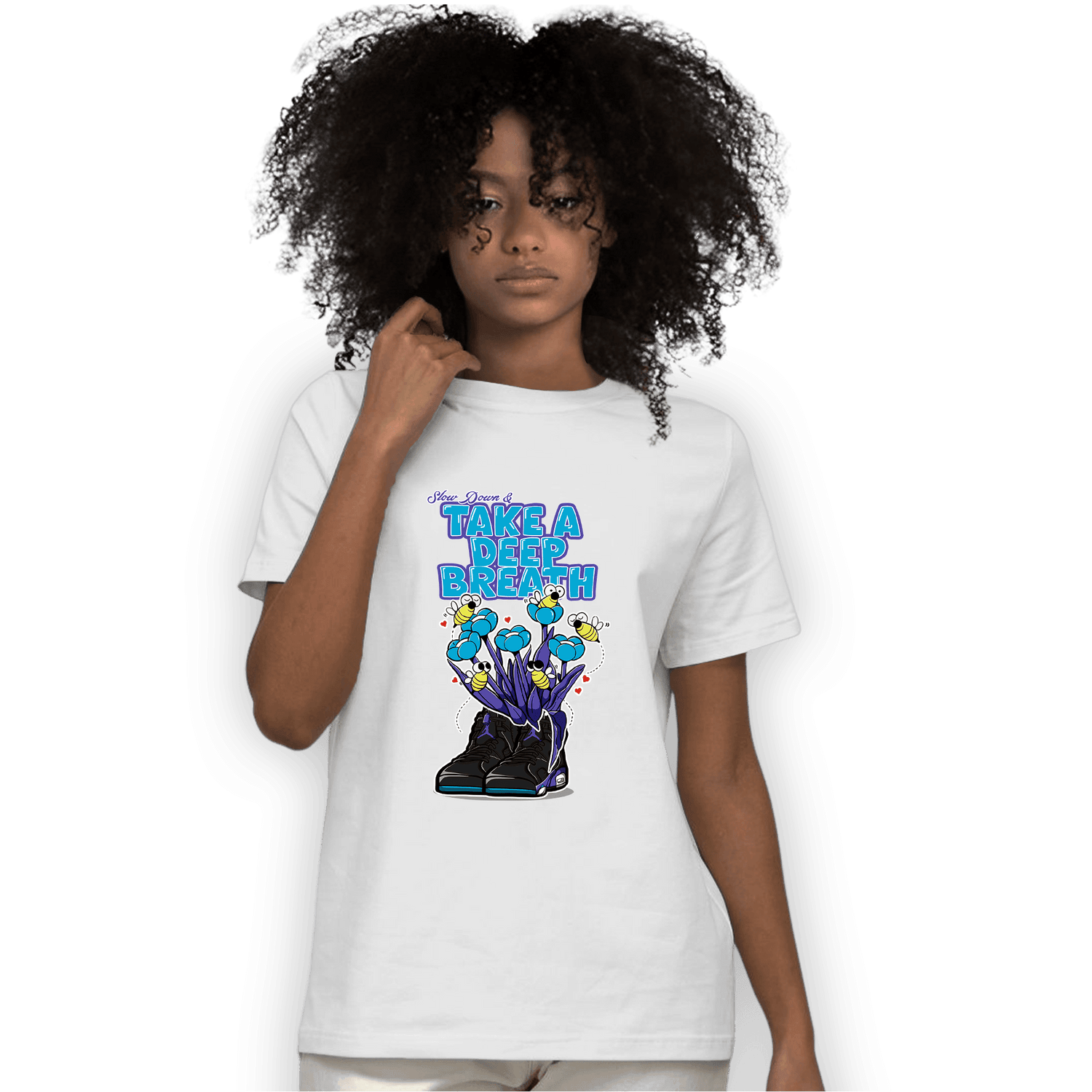 Aqua 6s T Shirt Match Bee Sneaker - NastyJamz