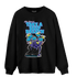 Aqua 6s Sweatshirt Match Bee Sneaker - NastyJamz