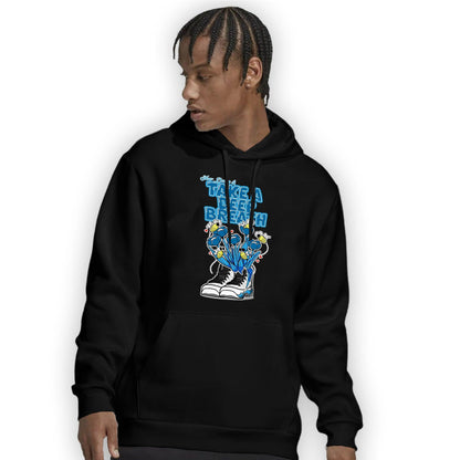 Powder Blue 9s Hoodie Match Bee Sneaker - NastyJamz