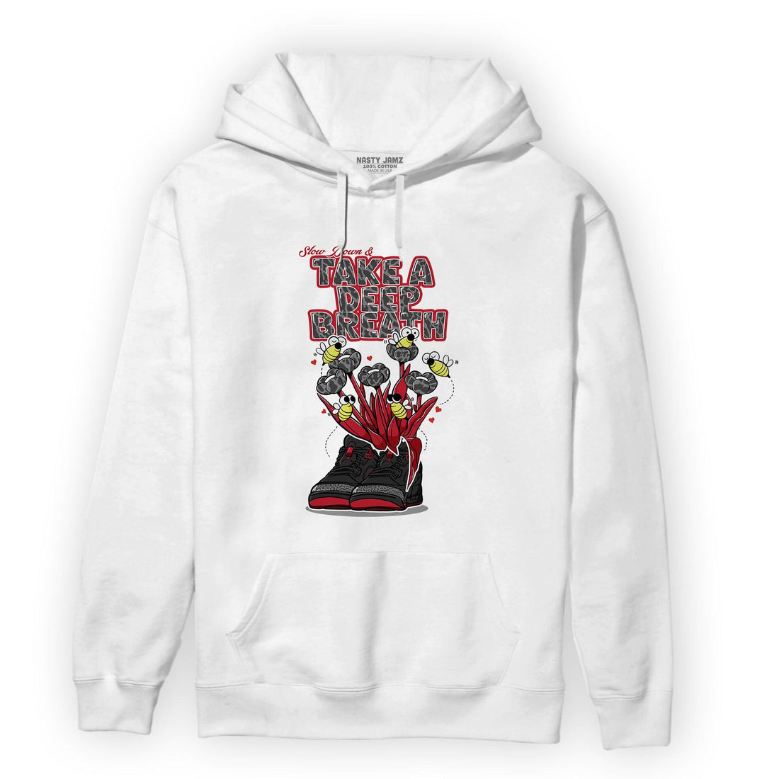 Spizike Low Bred Hoodie Match Bee Sneaker - NastyJamz