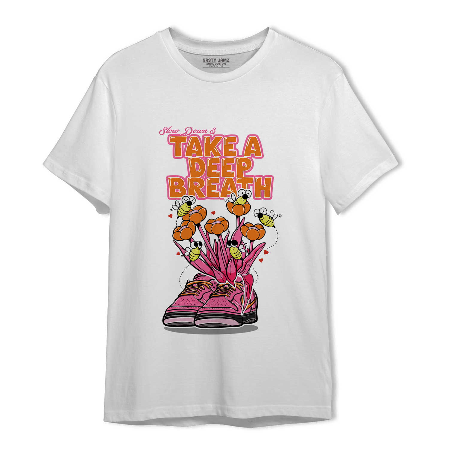 SB Dunk Blossom T Shirt Match Bee Sneaker - NastyJamz