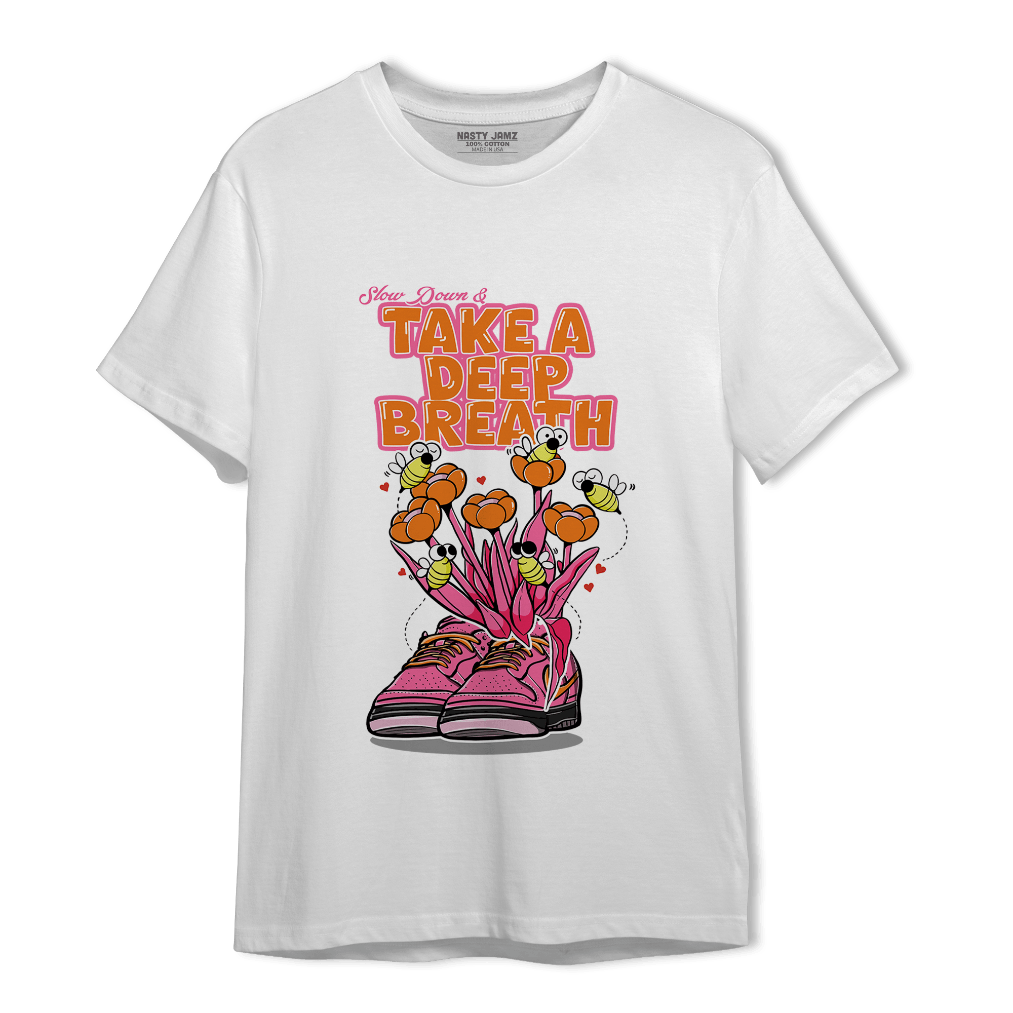SB Dunk Blossom T Shirt Match Bee Sneaker - NastyJamz