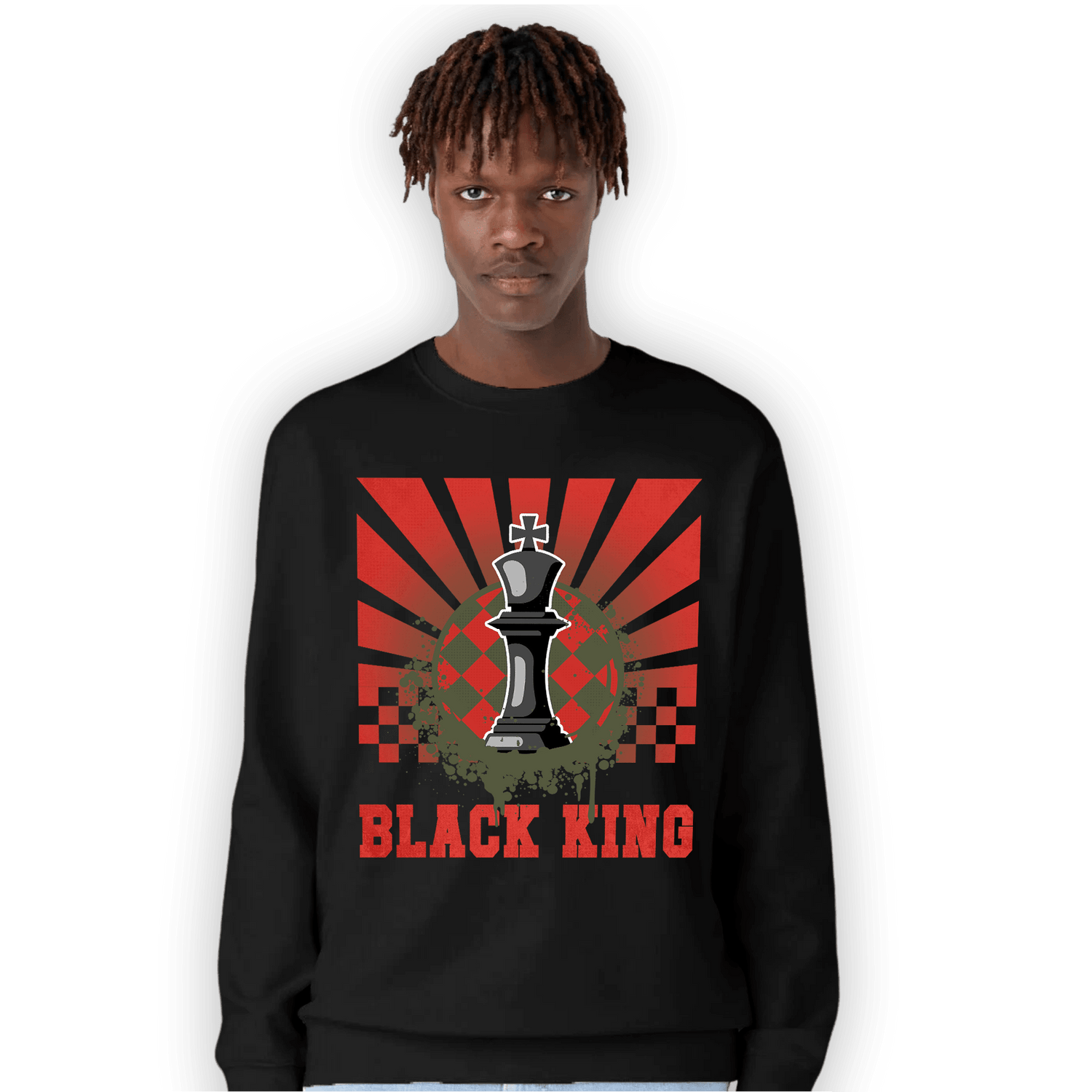 Dunk Low Mystic Red Sweatshirt Match Black King Collection - NastyJamz