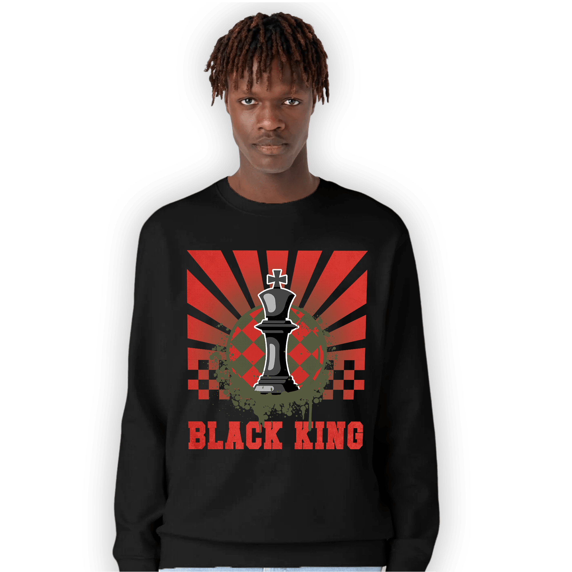 Dunk Low Mystic Red Sweatshirt Match Black King Collection - NastyJamz