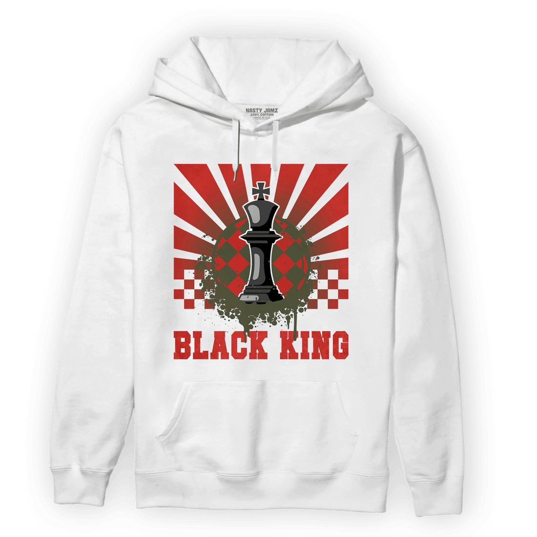 Dunk Low Mystic Red Hoodie Match Black King Collection - NastyJamz