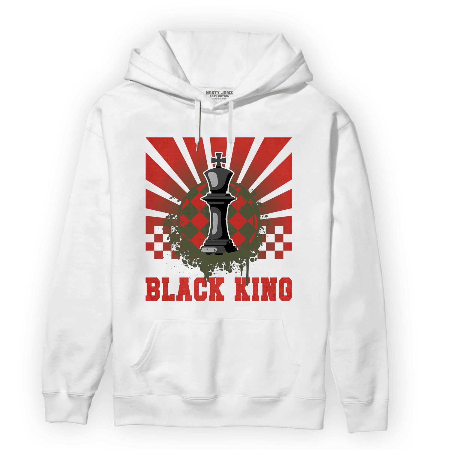 Dunk Low Mystic Red Hoodie Match Black King Collection - NastyJamz