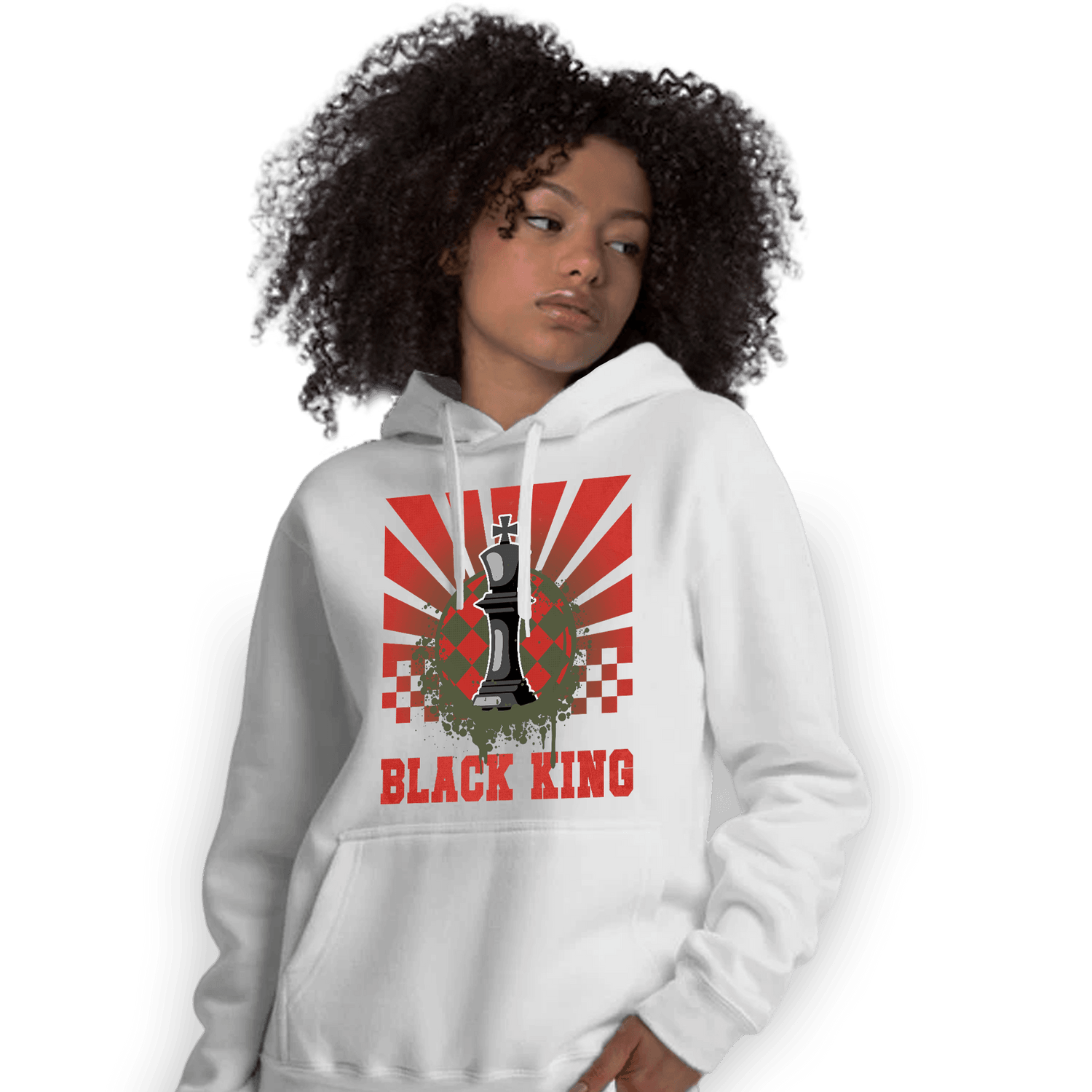 Dunk Low Mystic Red Hoodie Match Black King Collection - NastyJamz