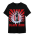 Cherry 11s T Shirt Match Black King Collection - NastyJamz
