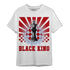 Cherry 11s T Shirt Match Black King Collection - NastyJamz