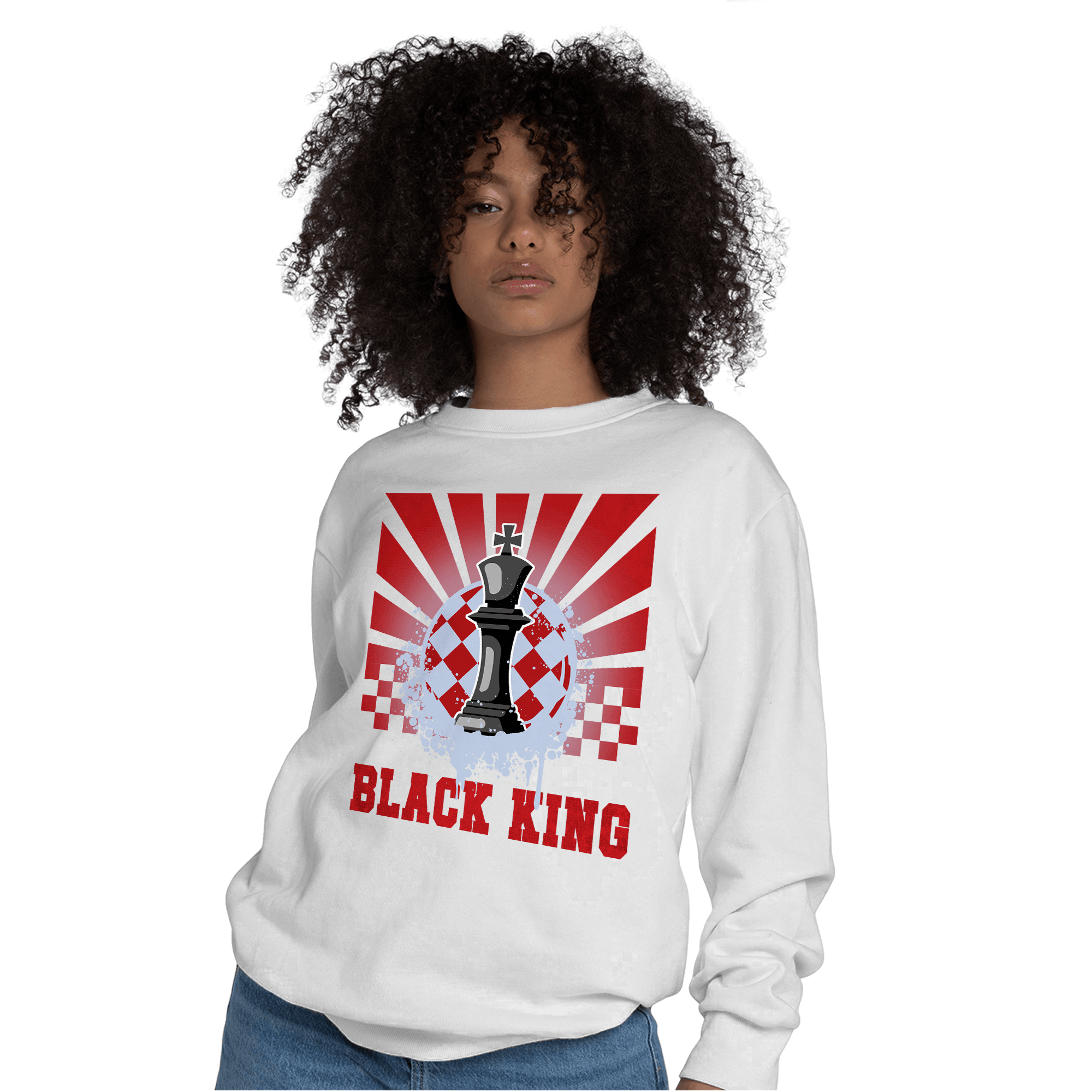 Cherry 11s Sweatshirt Match Black King Collection - NastyJamz