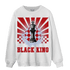 Cherry 11s Sweatshirt Match Black King Collection - NastyJamz