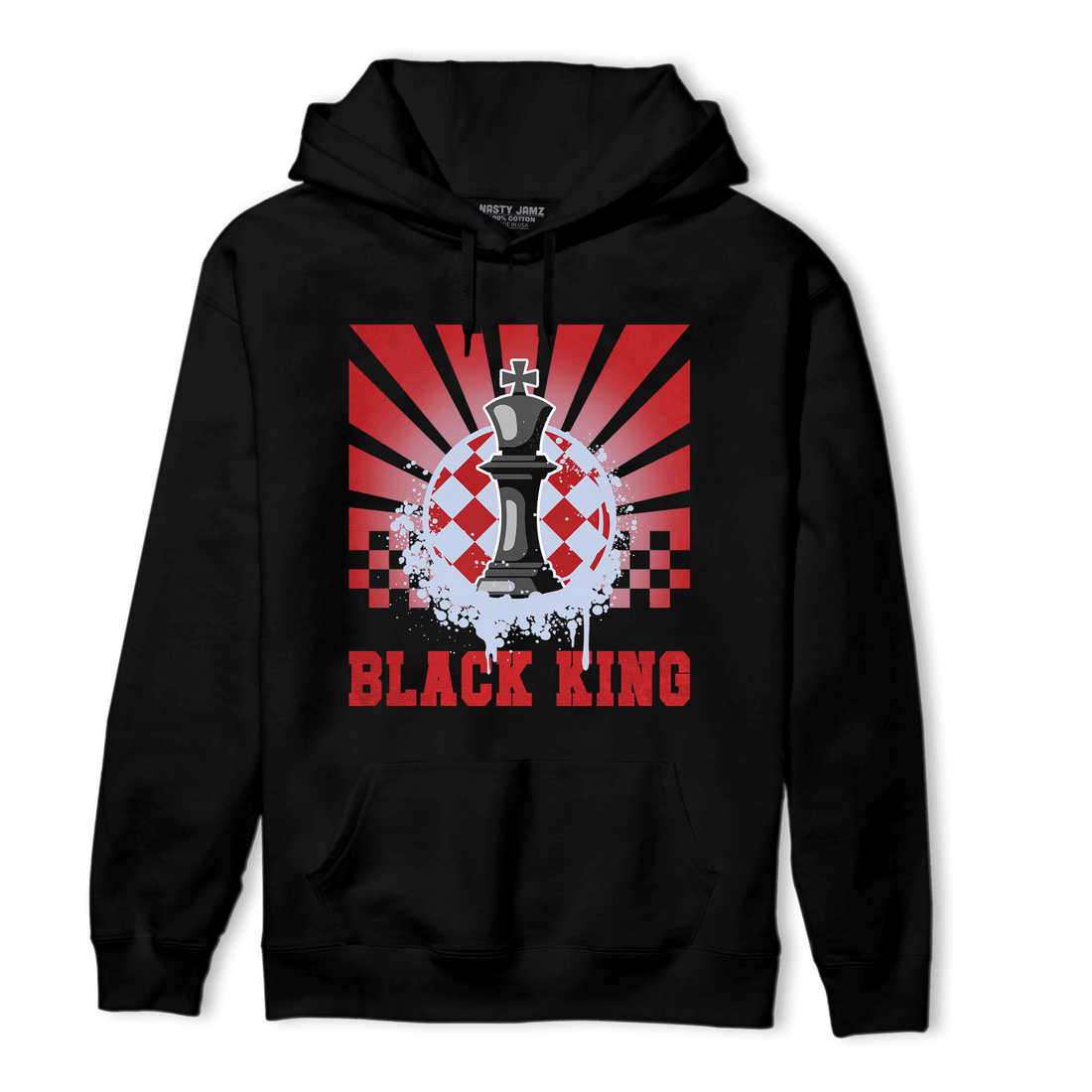 Cherry 11s Hoodie Match Black King Collection - NastyJamz