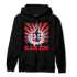 Cherry 11s Hoodie Match Black King Collection - NastyJamz