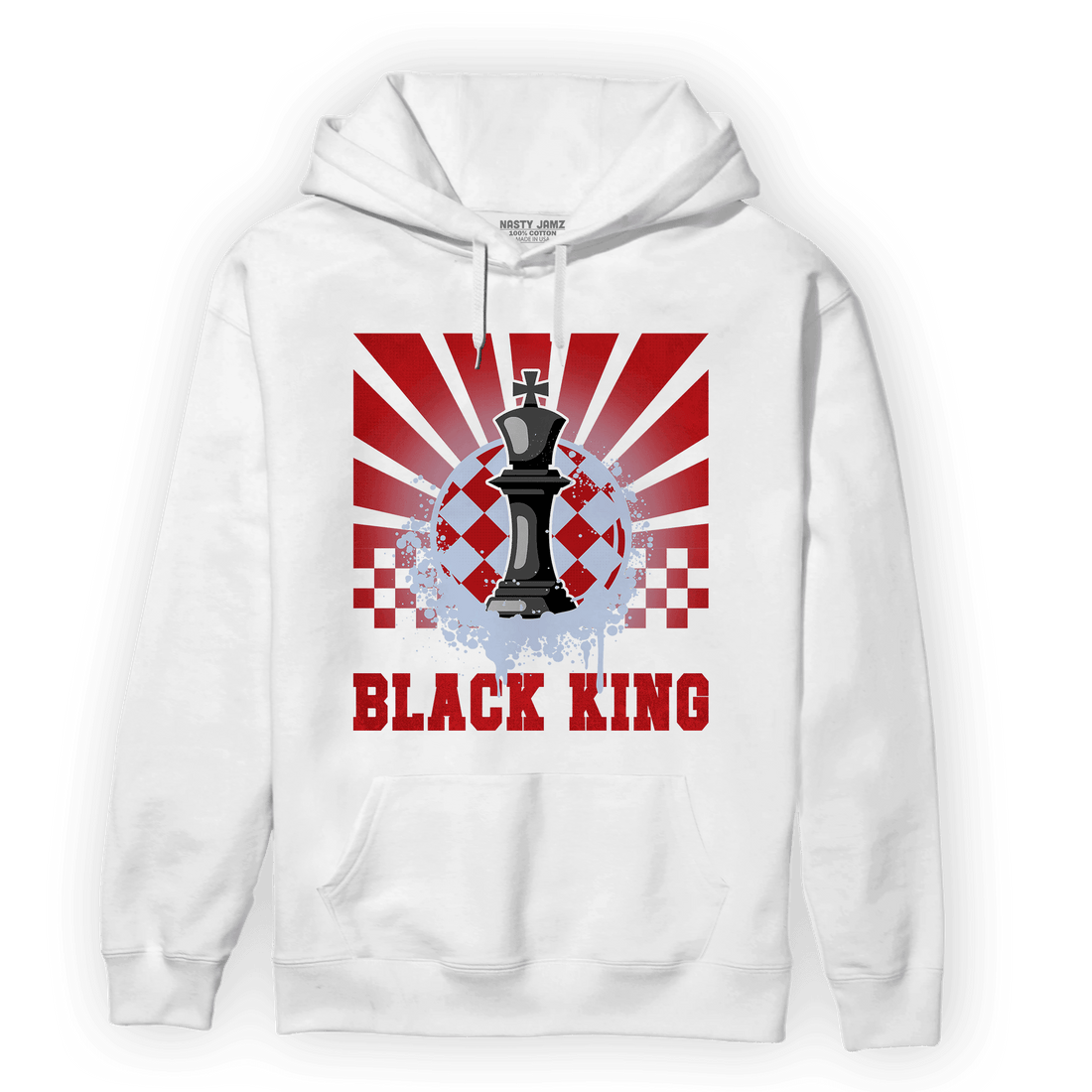 Cherry 11s Hoodie Match Black King Collection - NastyJamz