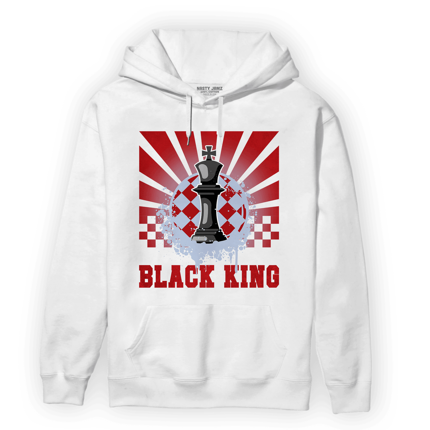 Cherry 11s Hoodie Match Black King Collection - NastyJamz