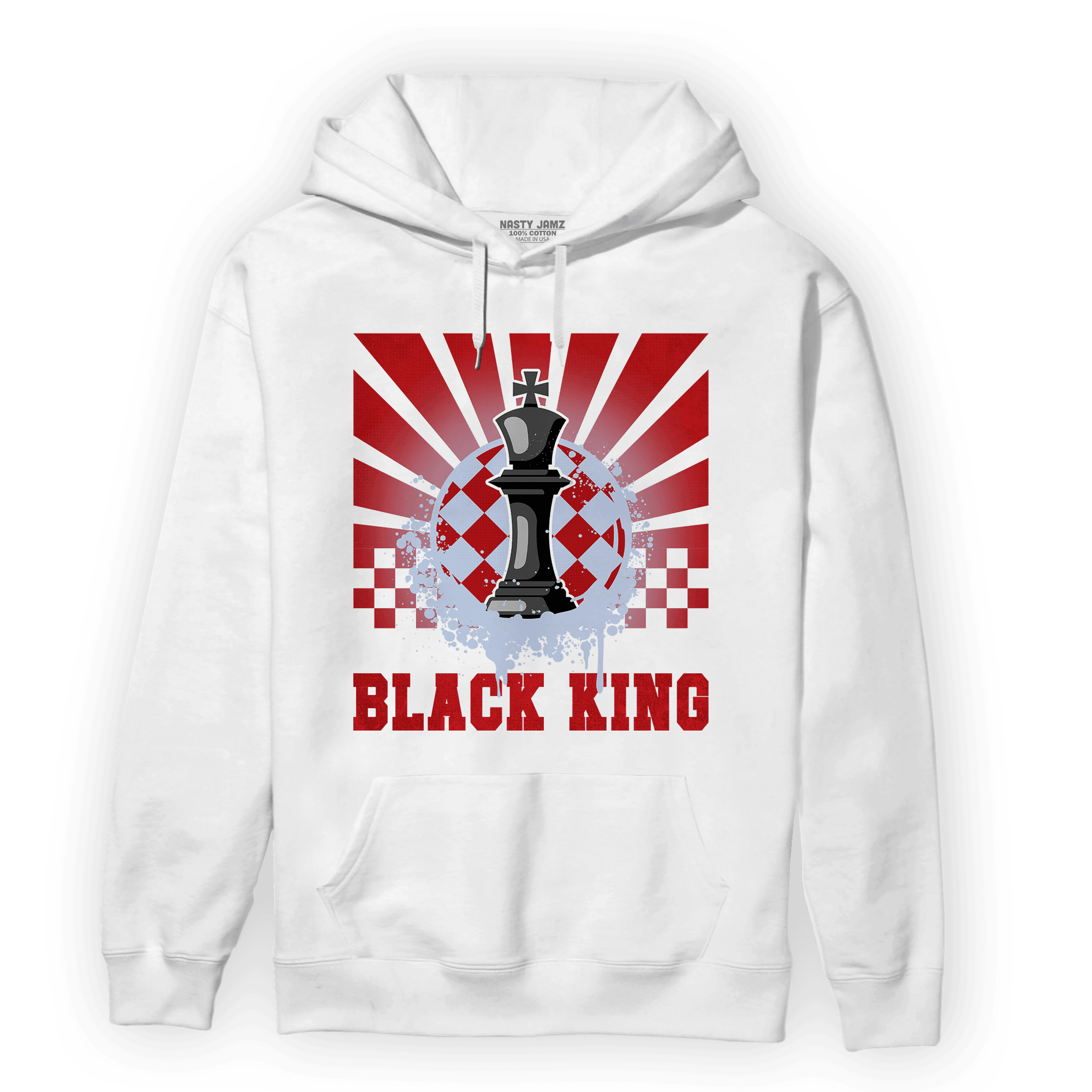 Cherry 11s Hoodie Match Black King Collection - NastyJamz