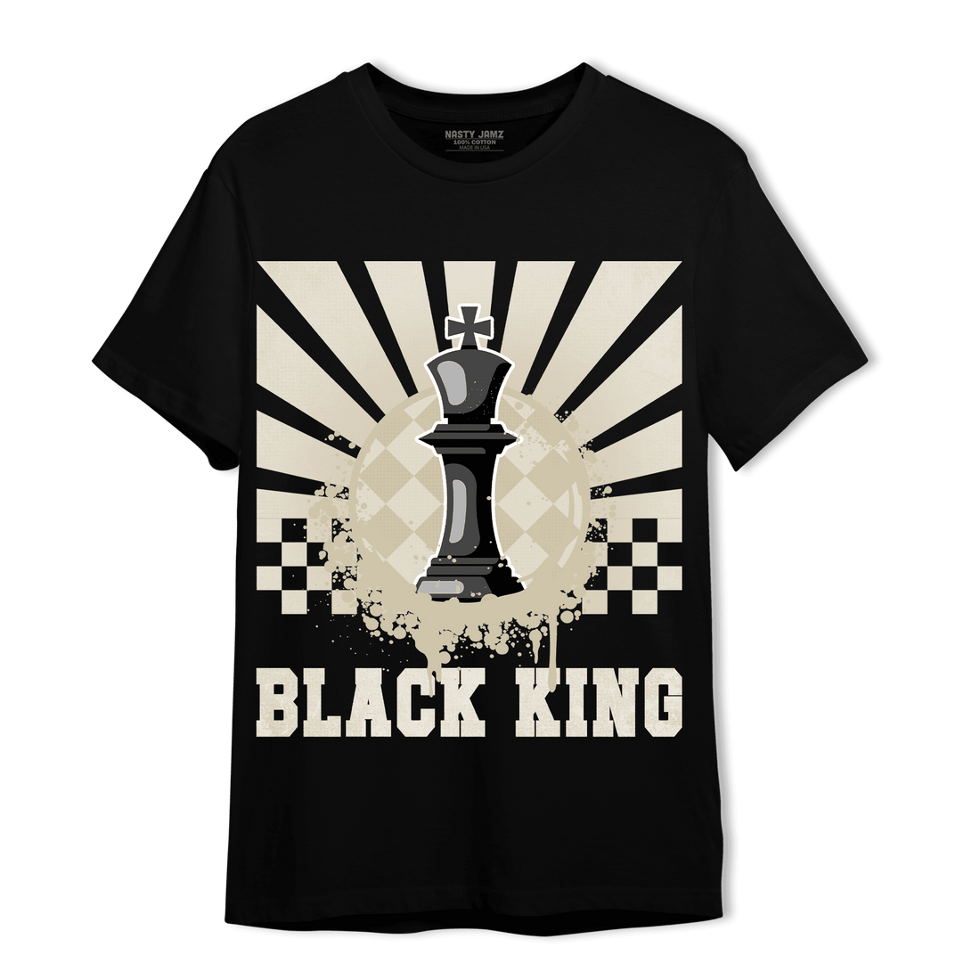 Gratitude 11s T Shirt Match Black King Collection - NastyJamz