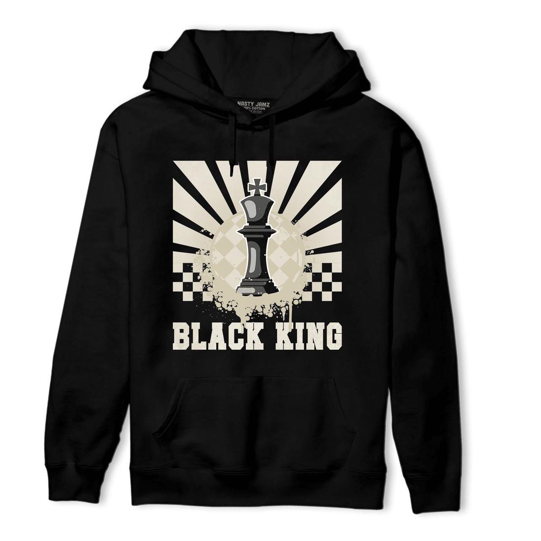 Gratitude 11s Hoodie Match Black King Collection - NastyJamz