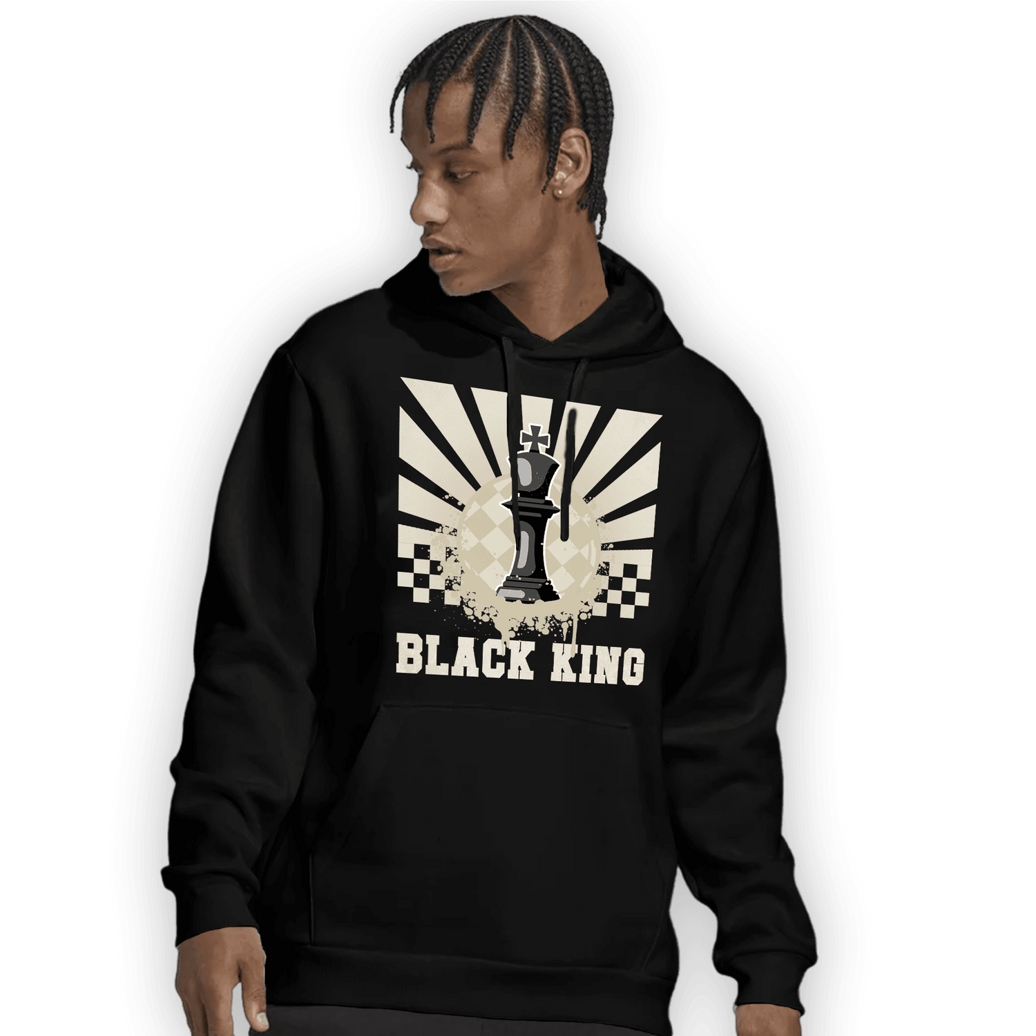 Gratitude 11s Hoodie Match Black King Collection - NastyJamz